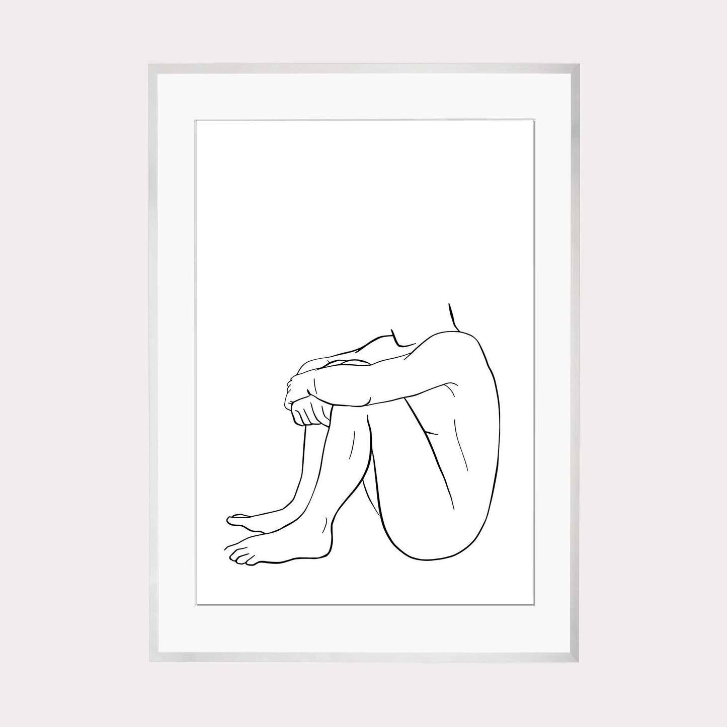 Laden Sie das Bild in den Galerie-Viewer, Art Print | Outlines - Akt männlich #1
