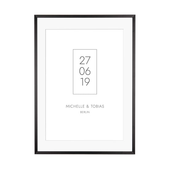Print personalisierbar | Save the date #2 - Wichtiges Ereignis