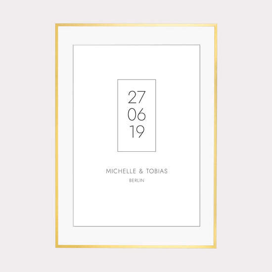 Print personalisierbar | Save the date #2 - Wichtiges Ereignis