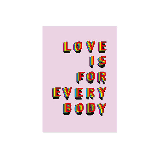 Art Print |  Love is for everybody