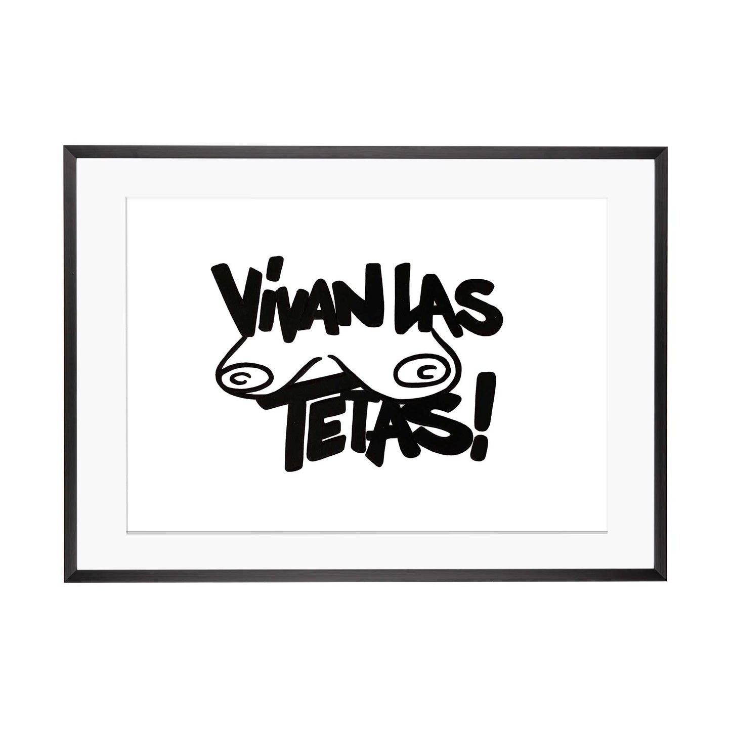 Art Print | vivan las tetas