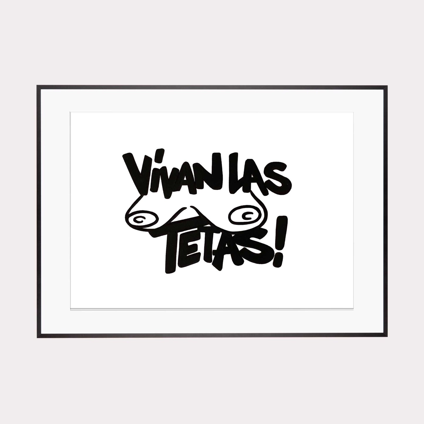 Art Print | vivan las tetas