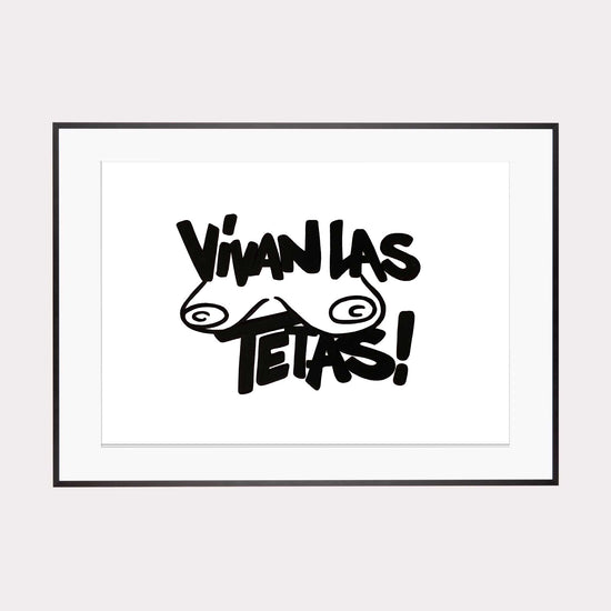 Art Print | vivan las tetas