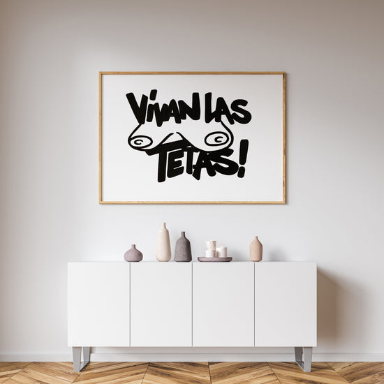 Art Print | vivan las tetas